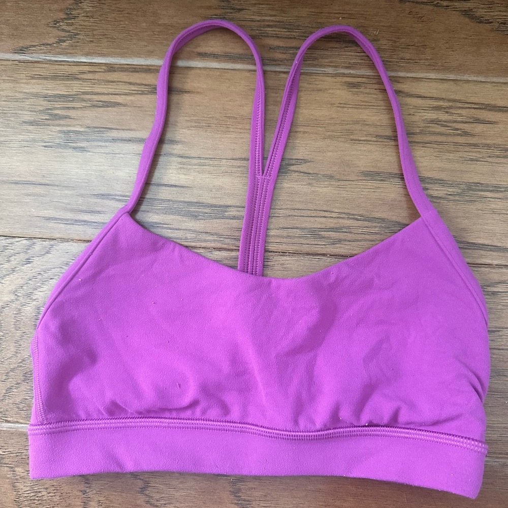 lululemon flow y bra size 4